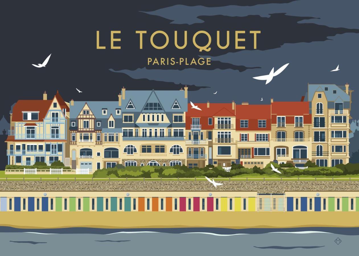 Le Touquet - Superbe Appartement 3 Chambres - Proche Mer & Centre - Wifi Екстер'єр фото
